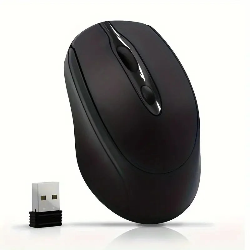 Rechargeable Wireless Mouse Dual Modes Bluetooth-compatible 2.4...