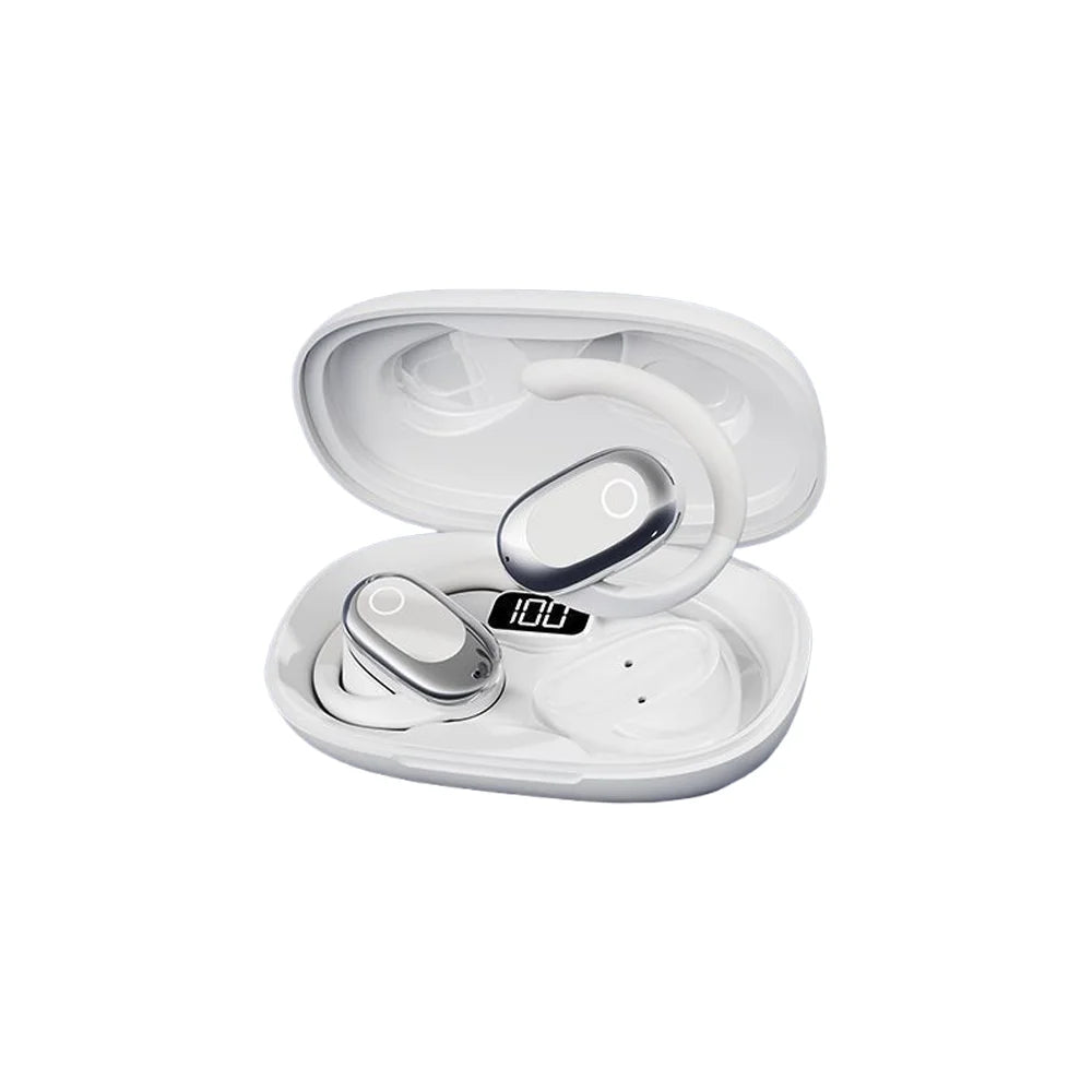 OWS Earphones Over-Ear Open-Ear Wireless Bluetooth Headphones Style Noise Cancellation Rotatable Feature With Mic Portable Audio